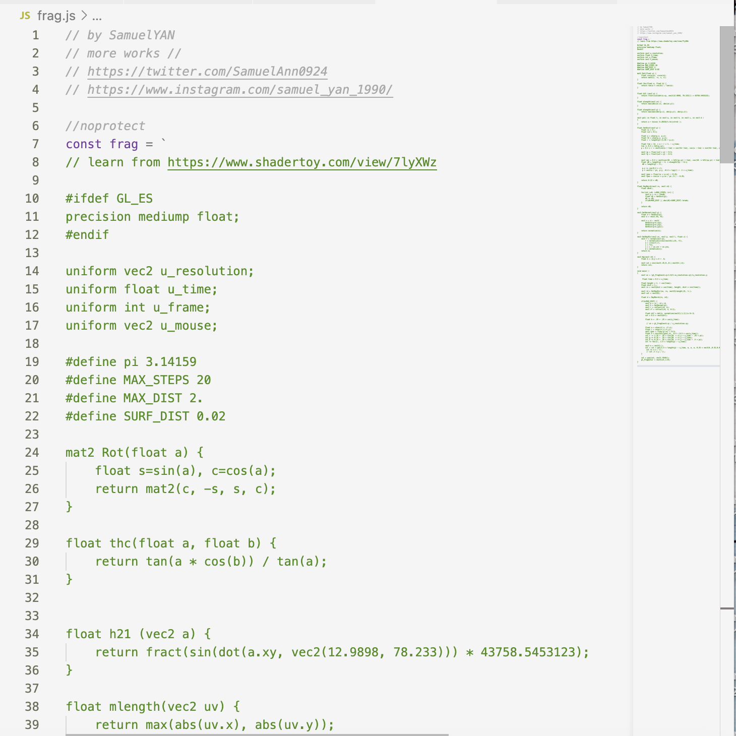 This code required several 3 js files, 2 of which were in a different notation that I was not familiar with.