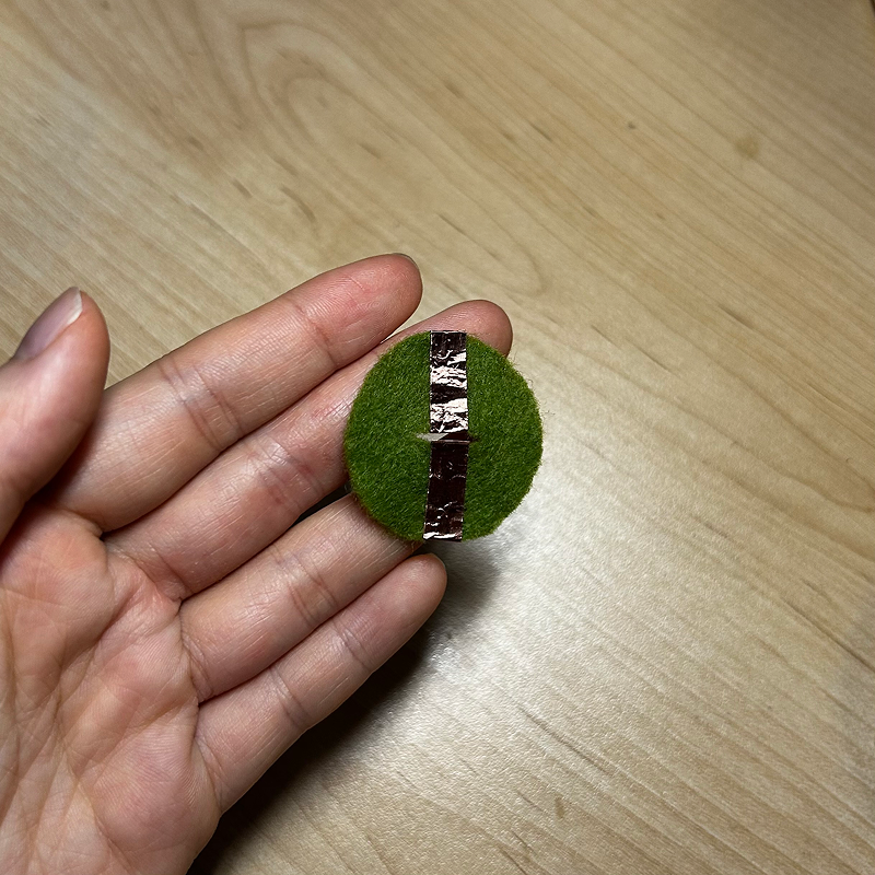 I wanted to decorate my arcade machine with felt so I wanted to test using the felt scraps I hadfrom project 1.