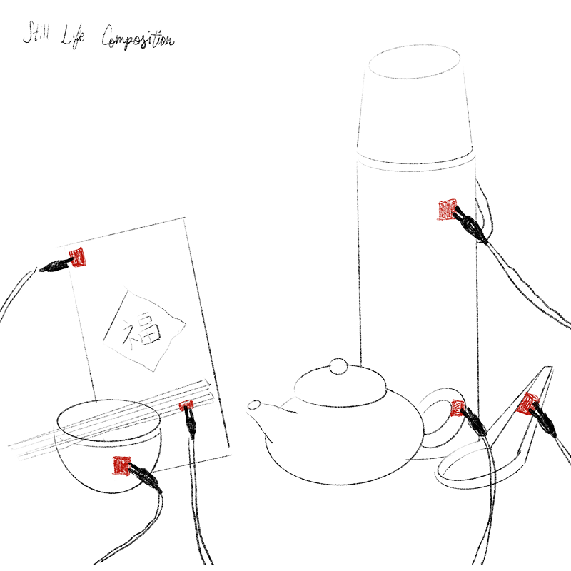 Althoguh supposed Chinese or ethic objects look unique, the sounds they make may be undifferenciateable from supposed normal objects. I have not fully fleshed out how to represent this concept, but maybe using the same sounds to represent a Chinese tea cup in comparison with a supposed regular one may be a way to show that these objects depending on who you ask are normal and ordinary.